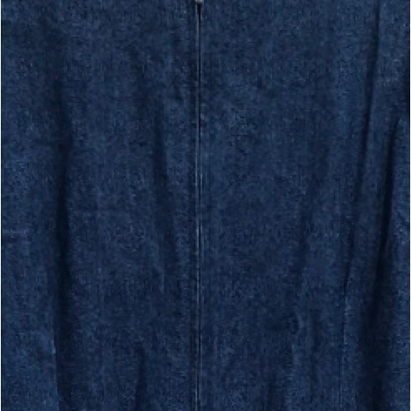 Handmade Modest Denim Dress (Small) - Picture 3 of 3